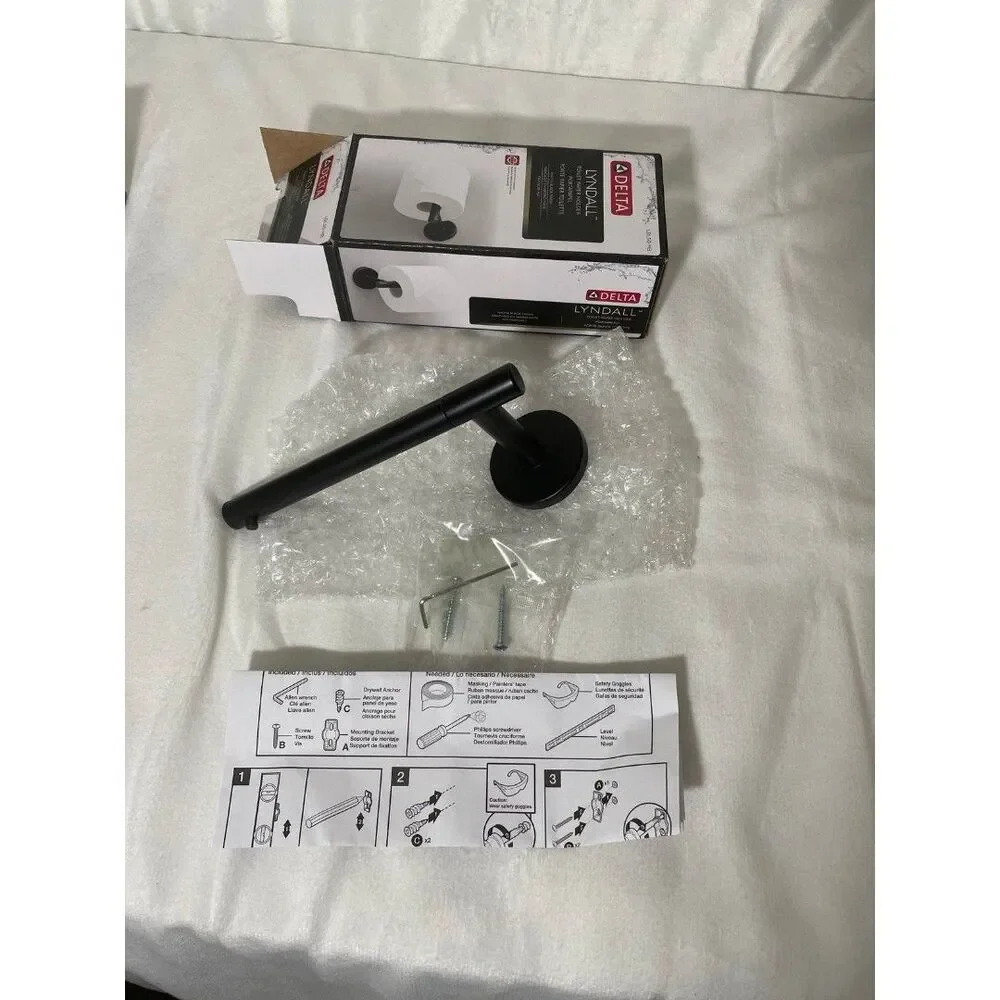 New Lyndall Wall Mount Single Post Toilet Paper Holder